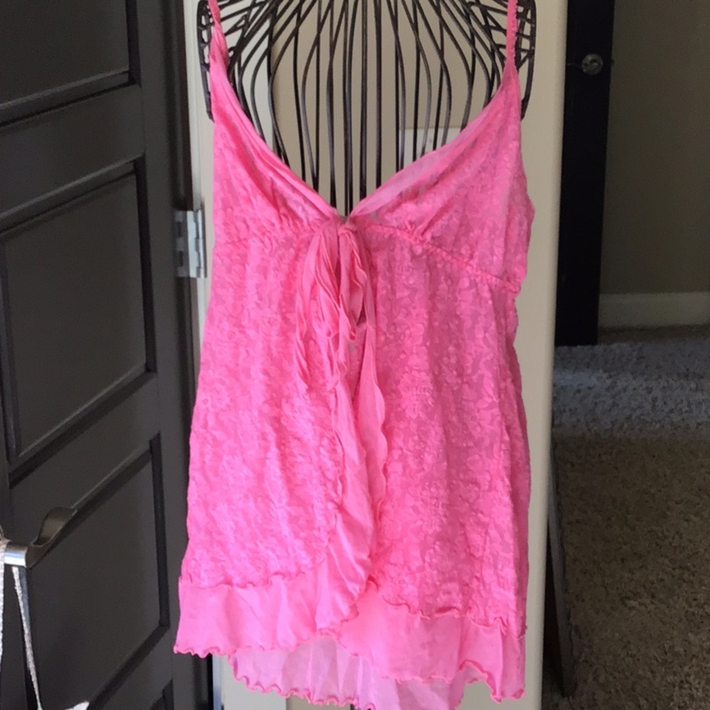 HANKY PANKY - chemise and g string lace undies